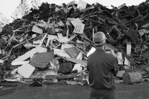Camden residential home undergoing clearance