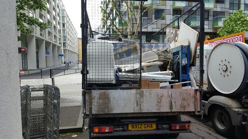 Camden home before and after house clearance