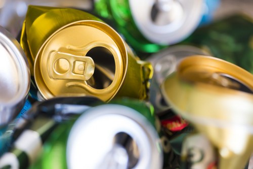 Professional waste removal team managing waste efficiently